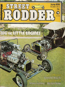 STREET RODDER 1974 JUNE - CRANK REPLACED, VALVE INSPECTION, GAS PEDAL